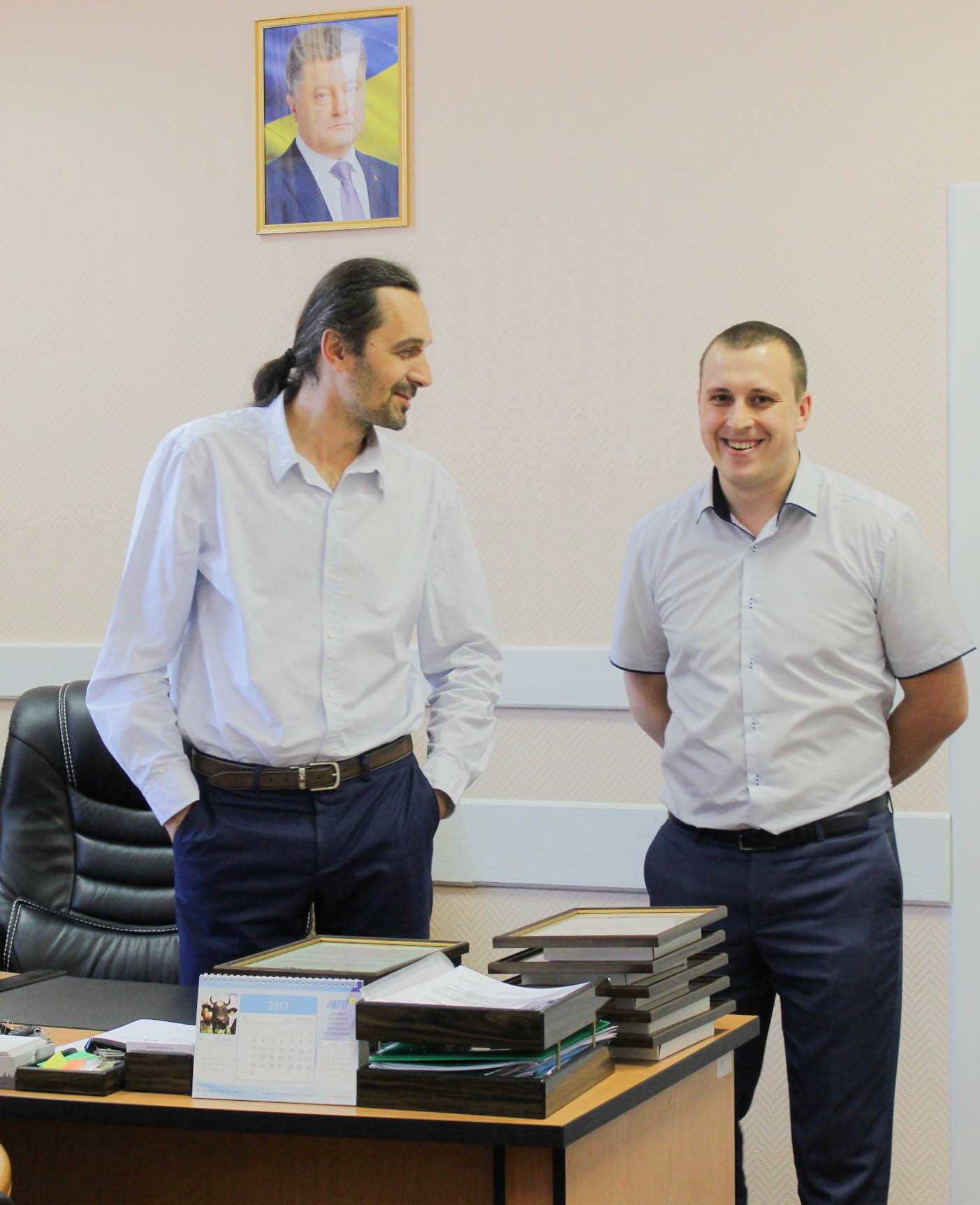 Голова Держпродспоживслужби привітав колектив Агентства з ідентифікації і реєстрації тварин із 15-річчям від дня створення підприємства